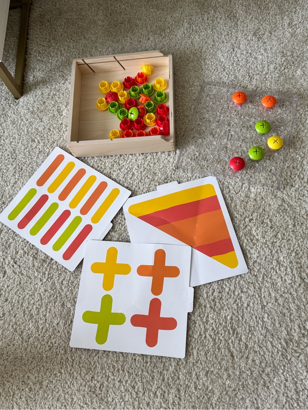 🔹 Lovevery Drop & Match Dot Catcher Montessori Toy